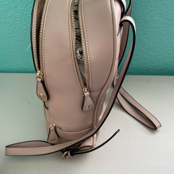 Marc New York Andrew Marc Light Pink Leather Backpack Purse NEW - Picture 5 of 10